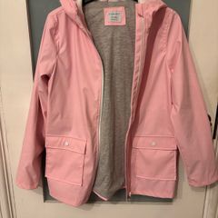 Girls Baby Pink Shower Proof Coat (12-13yrs)