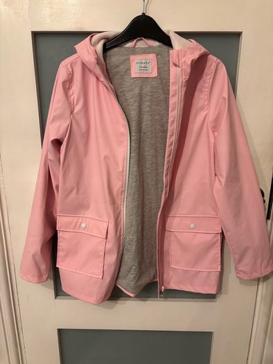 Girls Baby Pink Shower Proof Coat (12-13yrs)