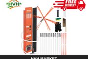 10m Chimney Sweep Brush Kit with Flexible Rod
