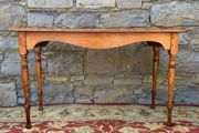 Victorian country table in solid pitch pine