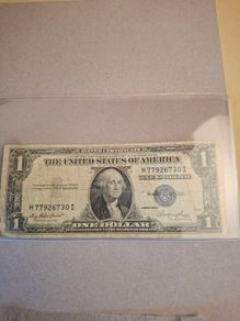 1935 E Us Dollar  Bill