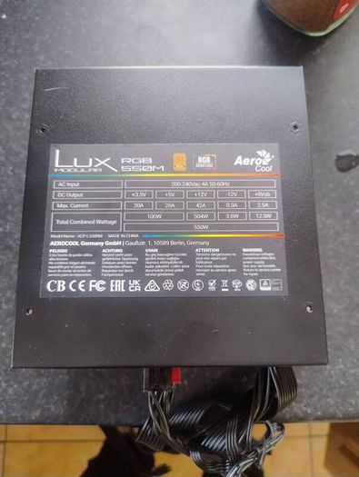 Psu never used - 550w
