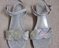 Next Silver Sandles size 2