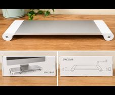 Brand New Space Bar Monitor Stand With USB Ports