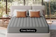 4FT Small Double Mattress, 10 Inch Hybrid Mattres with Breathable