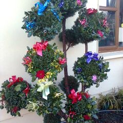 Traditional Handmade Holly Wreaths