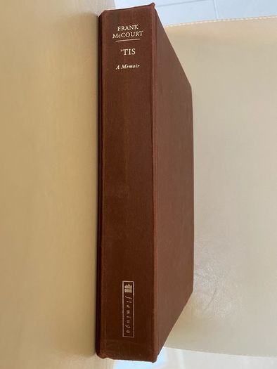 Frank McCourt 'Tis a Memoir hardback 1999