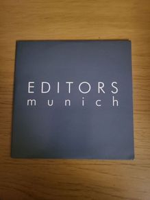 Editors Munich Promo CD Single