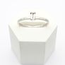 Cubic Zirconia Sterling Silver Ring Image 6