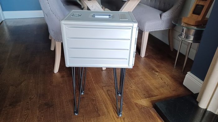 Brand new Air Italy Galley Box Airline Plane Atlas Storage Side Table Handmade