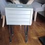 Brand new Air Italy Galley Box Airline Plane Atlas Storage Side Table Handmade Image 7
