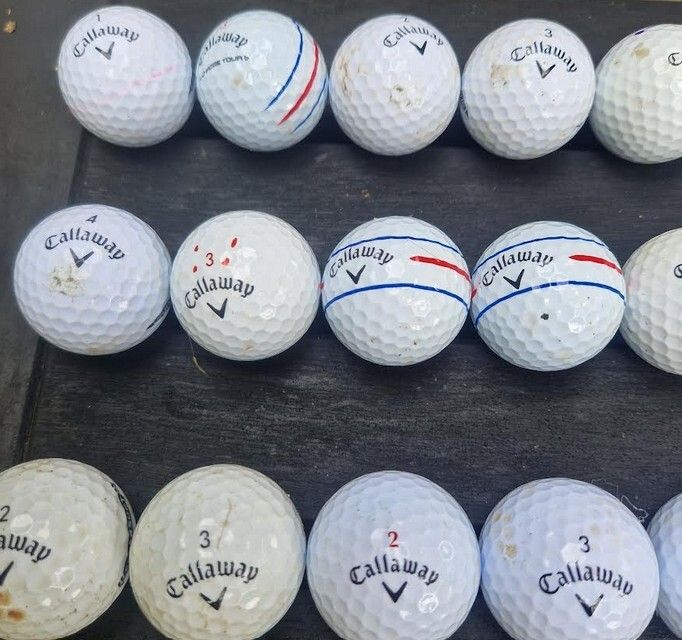 30 pre used Callaway golf balls