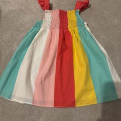 Rainbow summer dress size 18-24 m