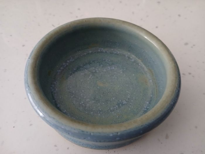 Small pottery dish