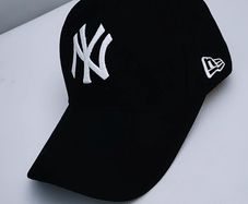 NY yankee cap black baseball hat