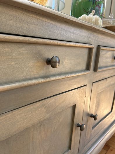 Beautiful Solid Wood Antique French Style Sideboard