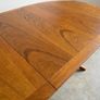 Vintage Nathan Mid Century Teak Extending Dining Table & 6 Chairs Image 6