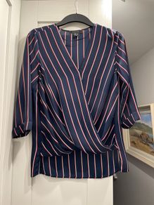 Atmosphere stripe blouse size 10