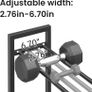 3 Tier Dumbbell Rack, Weight Rack for Home Gym, 360 lb Capacity Image 3