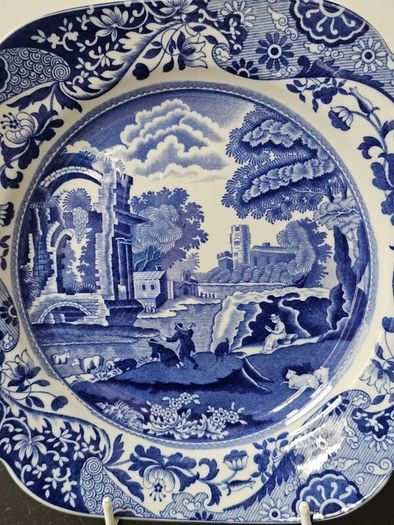 SPODE Blue Italian Bread and Butter Plate
