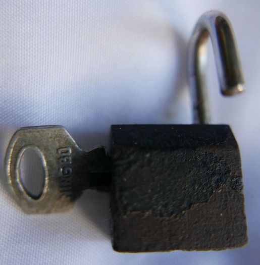 Vintage Miniature Pad Lock Youy