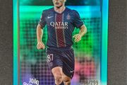 Joao Neves /299 2025-26 Topps Chrome UEFA PSG Portugal #14