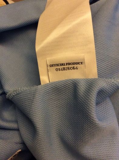 Manchester City Jersey. Season 2012/2013. Official Umbro Mens Home Jersey. Authentic Original From 2012. Not A Modern Day Remake.