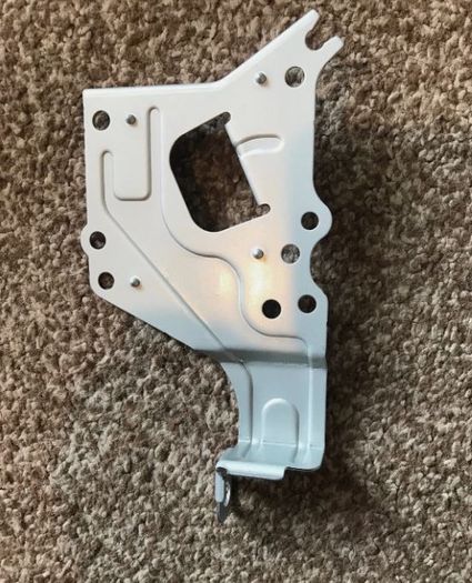 Toyota Corolla E11 97-00 Lower Double DIN Radio Storage Cubby Genuine Lower Mounting Brackets Left & Right