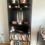 Tall Black Bookcase Image 2