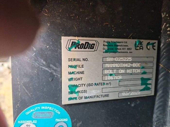 Prodig silage fork