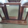 Large Quality Designer Vanity Triple Mirror Folding Image 3