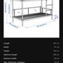 Bunk bed with underbed Image 5