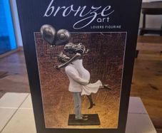 Wedding Gift - Bronze Art Lovers Figurine