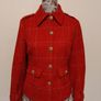 Stunning Military Style Red Jacket, New Image 3