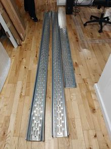 Cable tray 150mm x 60mm. 2x3m lengths + 1x1.5m