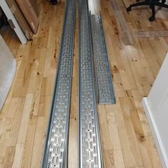 Cable tray 150mm x 60mm. 2x3m lengths + 1x1.5m