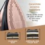 CeraGlide Cordless Steam Iron with Ceramic Soleplate and Variable Steam Function, Rose Gold Image 3