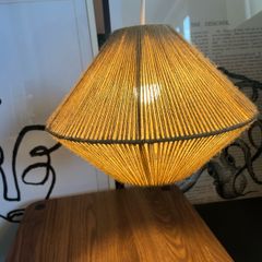 Custom Handmade Jute/Rope Pendant Lamp Boho Style