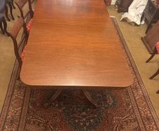 Mahogany Extending Dining Table