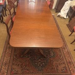 Mahogany Extending Dining Table