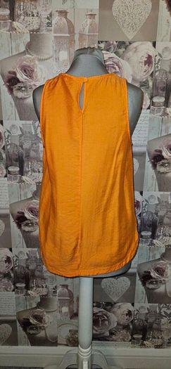 Orange blouse