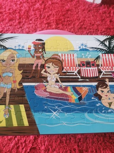 Girls jigsaw puzzle book large