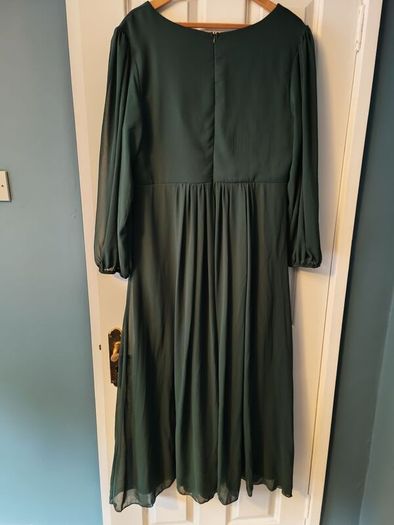 Shein Plus maxi chiffon prom dress in 2XL