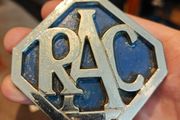 Vintage RAC Grille Car Badge