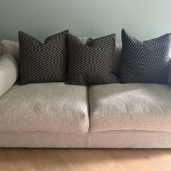 Feather filled cushions