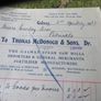 Thomas McDonagh & Sons Galway  Receipts Image 2
