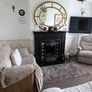 Fireplace width of mantle 4ft5 inches width of base of fireplace 4ft 3 inches Image 2