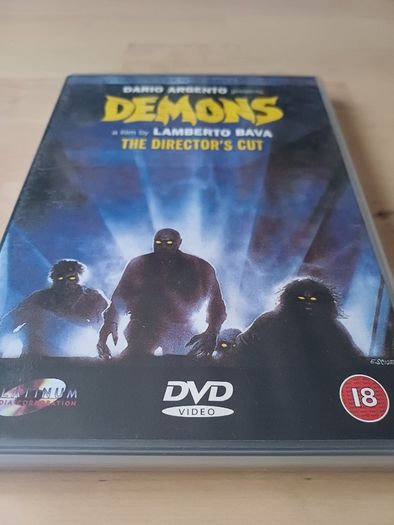 Demons - Director's Cut - Dario Argento & Lamberto Bava DVD Zombie Horror Movie 1987