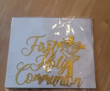 Communion Cake Decoration