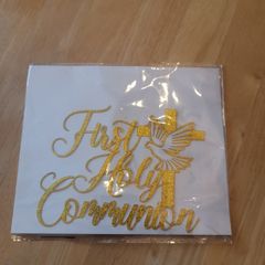 Communion Cake Decoration
